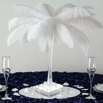 Acmee 5 inch Acrylic Square LED Vase Base Ligtht, LED Base Light with 16 LEDs for Vases Table Centerpiece Decoration, LED Base Battery Operated/USB Cable 2 Functions(White Light)