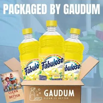 Fabuloso All Purpose Cleaner - Lemon Scented Multi-Purpose Cleaners (Pack of 3)