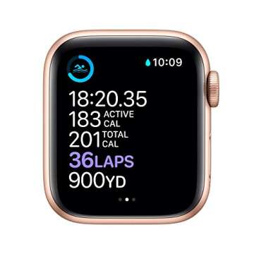 Apple Watch Series 6 (GPS + Cellular, 40mm) - Gold Aluminum Case with Pink Sand Sport Band