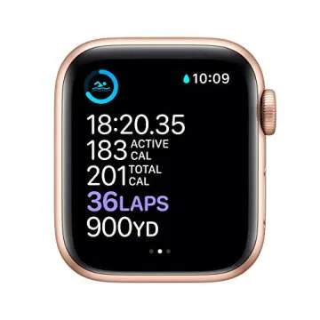 Apple Watch Series 6 (GPS + Cellular, 40mm) - Gold Aluminum Case with Pink Sand Sport Band