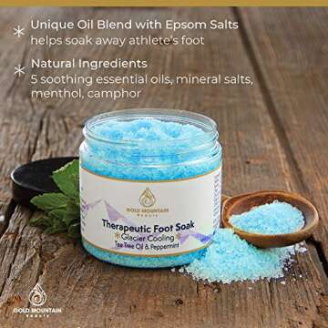 Glacier Cooling Foot Soak with Tea Tree & Peppermint