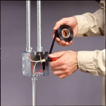 Duck Brand Professional Electrical Tape, 3-Pack of 50 Feet Rolls