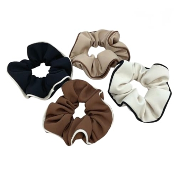 Elegant All-Match Hair Scrunchies for Women (4pcs)