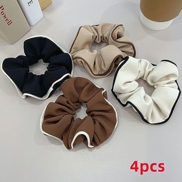 Elegant All-Match Hair Scrunchies for Women (4pcs)