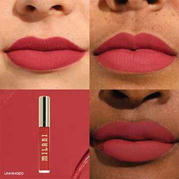 Milani Stay Put Longwear Liquid Lipstick - All-Day Comfort and Color
