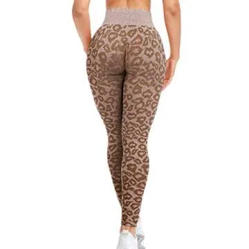 Stylish YEOREO Women's Camo Leggings for Active Lifestyle