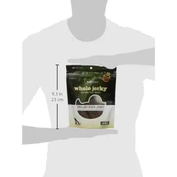 Fruitables Whole Jerky Strips Grilled Duck Dog Treats