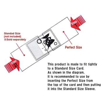 KMC 100 Pochettes Card Barrier Perfect Size Soft Sleeves 2 Pack Value Set !