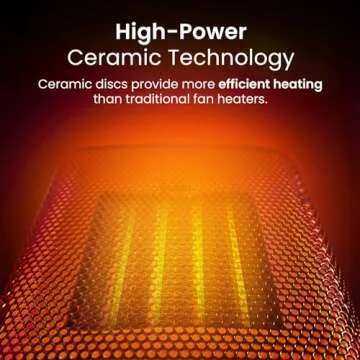 Compact Pro Breeze Electric Space Heater for Indoor Use