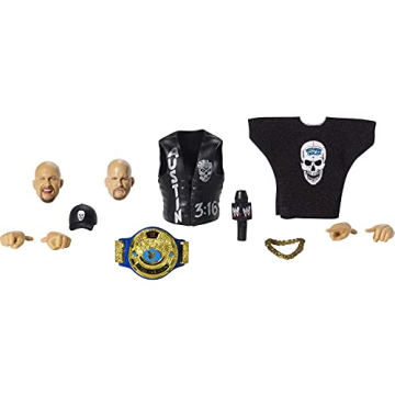 WWE Stone Cold Steve Austin Action Figure with Accessories