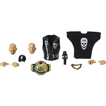 WWE Stone Cold Steve Austin Action Figure with Accessories
