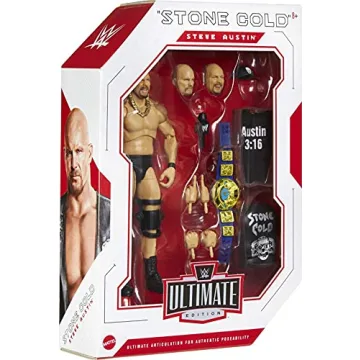 WWE Stone Cold Steve Austin Action Figure with Accessories