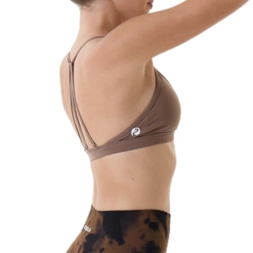 AUROLA Mercury Backless Sports Bra Women Athletic Crop Top