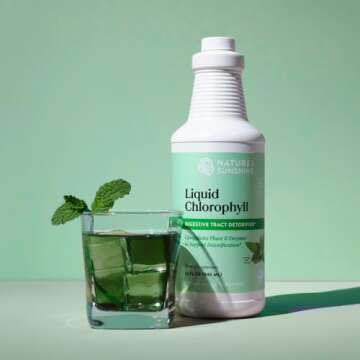 Nature's Sunshine Liquid Chlorophyll Extra Strength - Immunity Support, Detox & Cleanse, Chlorophyll...