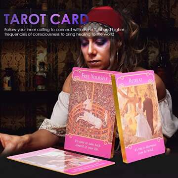 Gayrrnel Tarot Cards Set, 44 Lovers Romance Oracle Cards - Rare Doreen Virtue Angel Oracle Cards, Id...