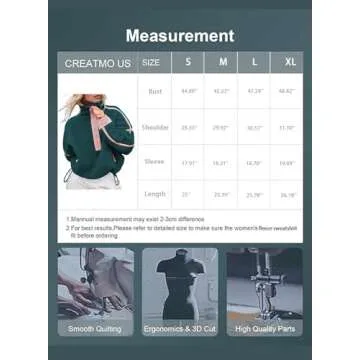 Kumufenc Women's Fleece Half Zip Pullover for Comfort