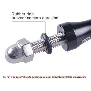 Smatree 4-in-1 Aluminum Thumbscrew Adapter for GoPro