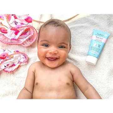 Babo Botanicals SPF50 Baby Mineral Sunscreen Lotion - Gentle, Effective, EWG Verified