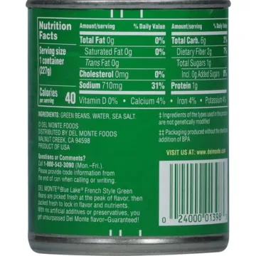 Del Monte French Green Beans - 8 oz Pack