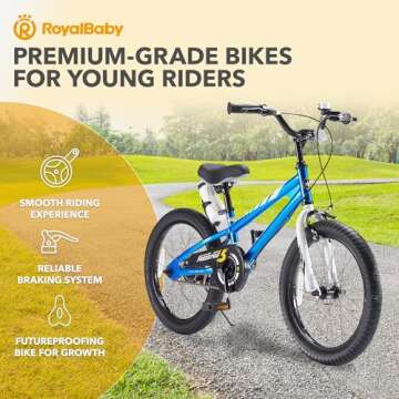 RoyalBaby BMX Freestyle Kid's Bike for Ages 3-8