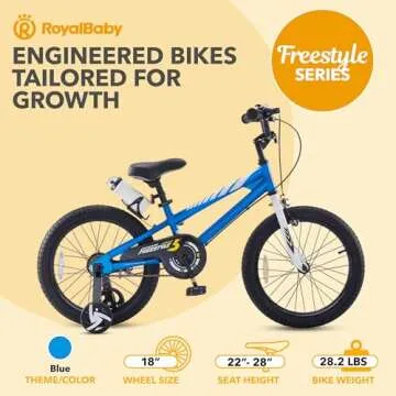 RoyalBaby BMX Freestyle Kid's Bike for Ages 3-8