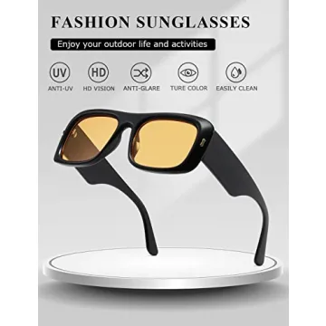 KIMORN Retro Sunglasses UV400 Protection Vintage Style
