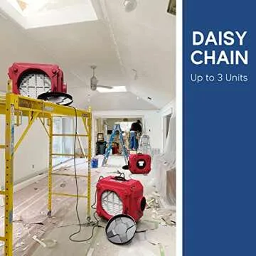 ALORAIR Air Scrubber with MERV-10 Filter and HEPA