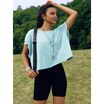 SENSERISE Women's Open Back Workout Top - Stylish Gym Yoga Tee