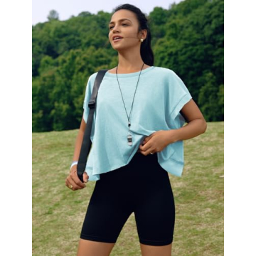 SENSERISE Women's Open Back Workout Top - Stylish Gym Yoga Tee