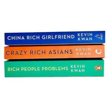 Kevin Kwan Crazy Rich Asians Trilogy Collection 3 Books Set Pack (Crazy Rich Asians, China Rich Girlfriend, Rich People Problems)