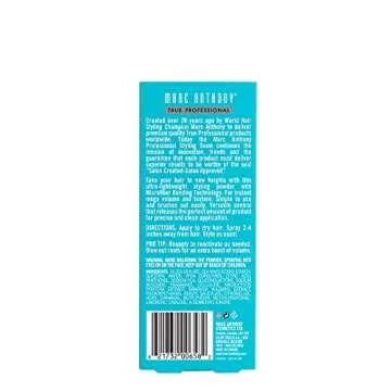 Marc Anthony Dream Big Volume Super Powder for Full-Bodied Hair