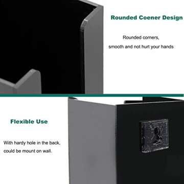 Tirifer Acrylic Coffee Cup Dispenser for Easy Organization