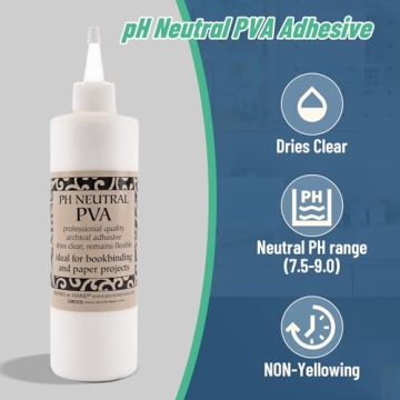 Books By Hand PH Neutral PVA Adhesive - Archival Quality 8oz