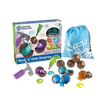 Engaging Learning Resources Rock 'n Gem Surprise Set for Kids