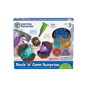 Engaging Learning Resources Rock 'n Gem Surprise Set for Kids