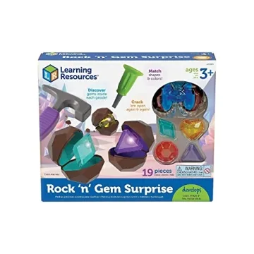 Engaging Learning Resources Rock 'n Gem Surprise Set for Kids