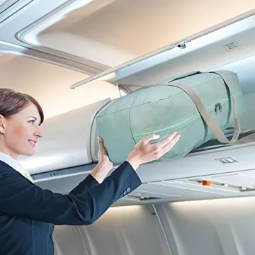 WANDF Foldable Travel Duffel Bag Lightweight Water-Resistant