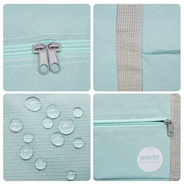 WANDF Foldable Travel Duffel Bag Lightweight Water-Resistant