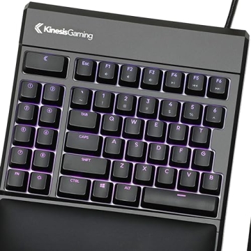 Ergonomic KINESIS Freestyle Edge RGB Keyboard for Comfort