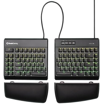 Ergonomic KINESIS Freestyle Edge RGB Keyboard for Comfort