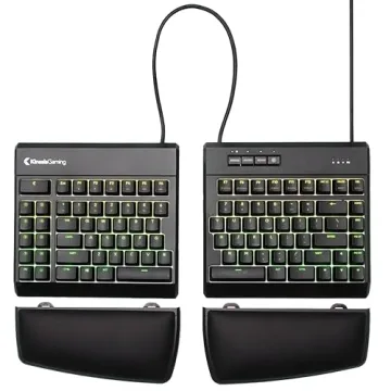 Ergonomic KINESIS Freestyle Edge RGB Keyboard for Comfort