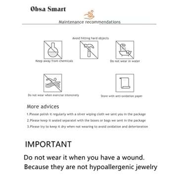 Obsa Women's Cross Necklace with Black Pearl Pendant 18 Inch