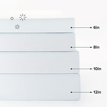 ZINUS 6 Inch Cooling Gel Memory Foam Mattress Twin Fiberglass Free