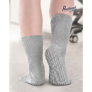 Pembrook Non Skid Slip Socks – Comfortable & Safe Socks
