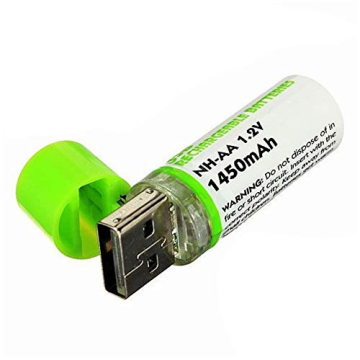 GreenEarth USB Rechargeable AA Batteries | Long-lasting Power