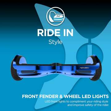 Hover-1 Chrome Electric Hoverboard Features & Specs