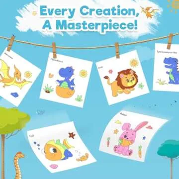 ZMLM Paint with Water Toddlers Creative Fun - No Mess