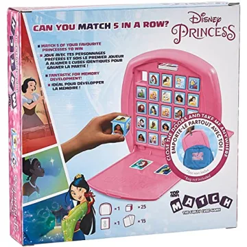 Disney Princess Top Trumps Match Game Fun Family Board Game