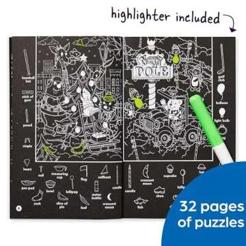 Christmas Hidden Pictures Puzzles to Highlight: Activity Book with Winter Puzzles, Over 300 Hidden Objects and Bright Highlighte r Fun (Highlights Hidden Pictures Puzzles to Highlight Activity Books)