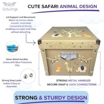 GroWings Baby Keepsake Box – Preserve Precious Memories